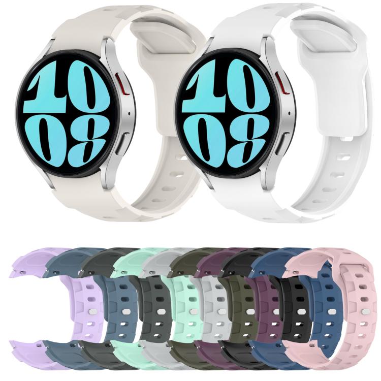 For Samsung Galaxy Watch 5 Pro / 6 / 7 Kalebol Armor Silicone Watch Band(Purple) - free shipping - PMc TechLife - Order now!