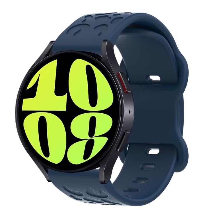 22mm Kalebol Leopard Print Butterfly Buckle Silicone Watch Band(Midnight  Blue) - free shipping - PMc TechLife - Order now!