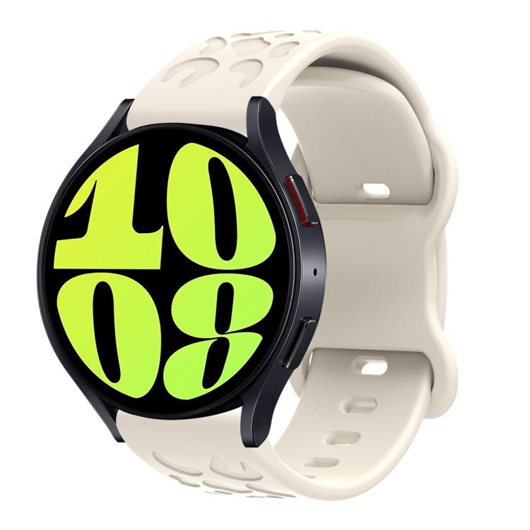 22mm Kalebol Leopard Print Butterfly Buckle Silicone Watch Band(Starlight) - free shipping - PMc TechLife - Order now!
