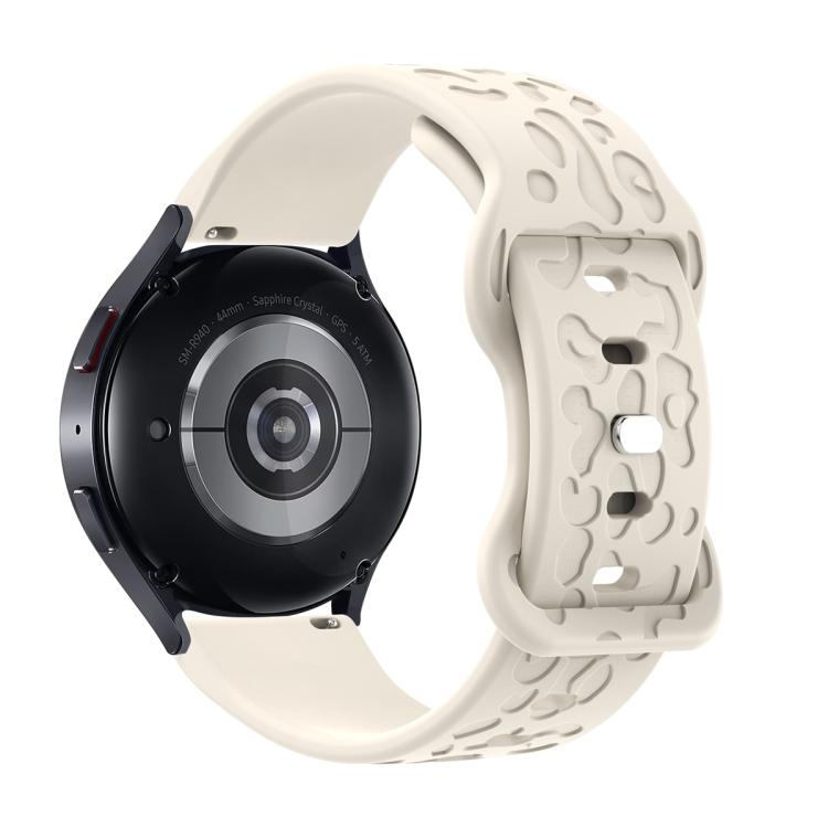 22mm Kalebol Leopard Print Butterfly Buckle Silicone Watch Band(Starlight) - free shipping - PMc TechLife - Order now!