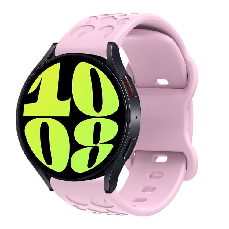 22mm Kalebol Leopard Print Butterfly Buckle Silicone Watch Band(Purple) - free shipping - PMc TechLife - Order now!