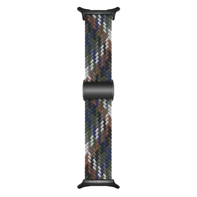 For Samsung Galaxy Watch Ultra 47mm Kalebol Braided Loop Magnetic Black Buckle Watch Band(Denim) - free shipping - PMc TechLife - Order now!