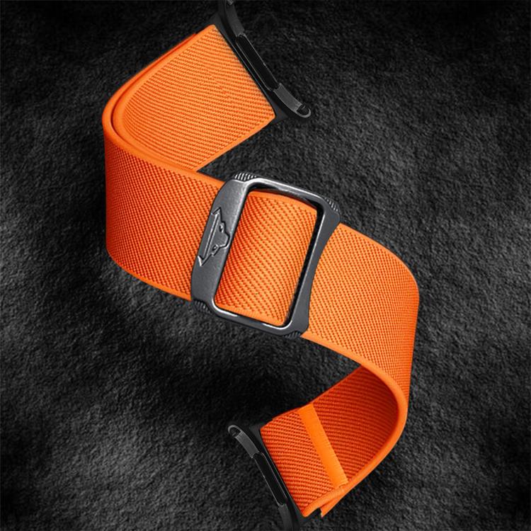 For Samsung Galaxy Watch Ultra 47mm Kalebol Elastic Nylon Watch Band(Orange) - free shipping - PMc TechLife - Order now!