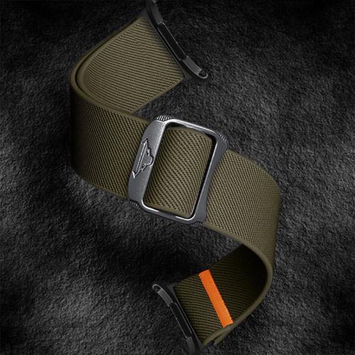 For Samsung Galaxy Watch Ultra 47mm Kalebol Elastic Nylon Watch Band(Army Green) - free shipping - PMc TechLife - Order now!