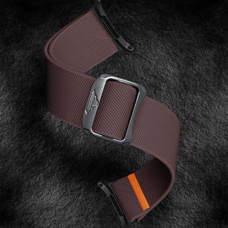 For Samsung Galaxy Watch Ultra 47mm Kalebol Elastic Nylon Watch Band(Smoky Purple) - Watch Bands by Kalebol | Online Shopping South Africa | PMc TechLife | Buy Now Pay Later Mobicred
