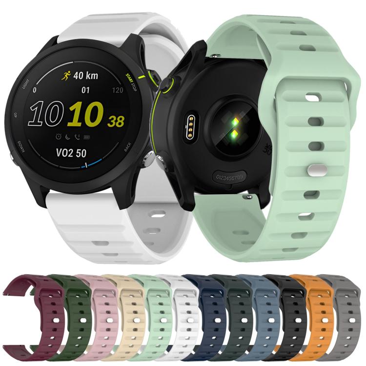 22mm Kalebol Wave Pattern Studded Buckle Silicone Watch Band(Wine Red) - 22mm Bands by Kalebol | Online Shopping South Africa | PMc TechLife | Buy Now Pay Later Mobicred