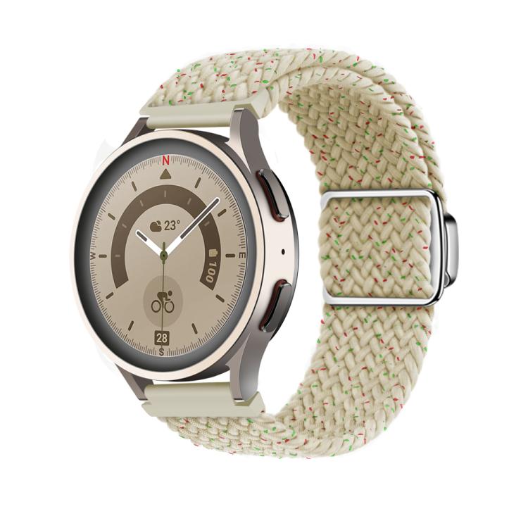 20mm Kalebol Nylon Braided Loop Magnetic Buckle Watch Band(Starlight Colorful) - free shipping - PMc TechLife - Order now!