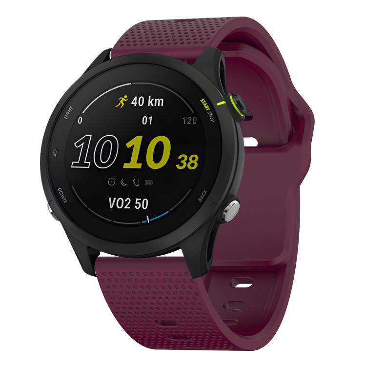 20mm Kalebol Dot Studded Buckle Silicone Watch Band(Wine Red) - free shipping - PMc TechLife - Order now!