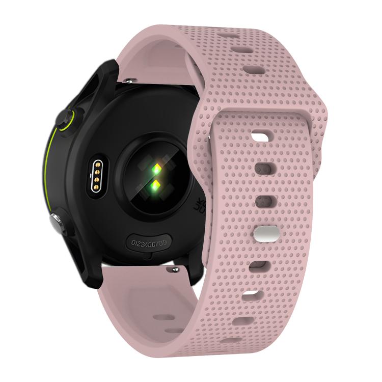 20mm Kalebol Dot Studded Buckle Silicone Watch Band(Rose Pink) - 20mm Bands by Kalebol | Online Shopping South Africa | PMc TechLife | Buy Now Pay Later Mobicred