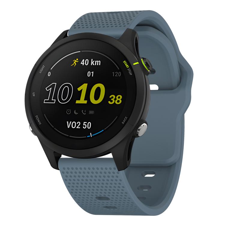 22mm Kalebol Dot Studded Buckle Silicone Watch Band(Navy Blue) - 22mm Bands by Kalebol | Online Shopping South Africa | PMc TechLife | Buy Now Pay Later Mobicred