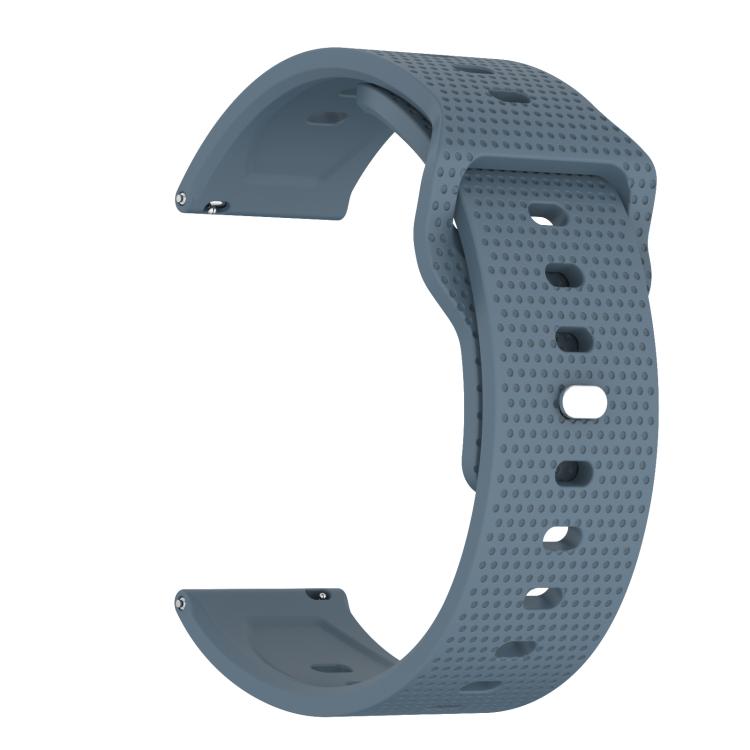 22mm Kalebol Dot Studded Buckle Silicone Watch Band(Navy Blue) - 22mm Bands by Kalebol | Online Shopping South Africa | PMc TechLife | Buy Now Pay Later Mobicred