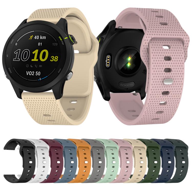 20mm Kalebol Dot Studded Buckle Silicone Watch Band(Grey) - 20mm Bands by Kalebol | Online Shopping South Africa | PMc TechLife | Buy Now Pay Later Mobicred