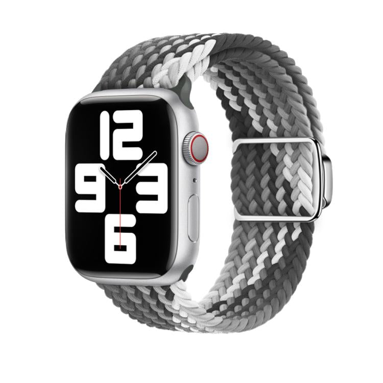For Apple Watch 46mm / 49mm / 45mm / 44mm Kalebol Nylon Loop Magnetic Buckle Watch Band(Dark Chocolate) - free shipping - PMc TechLife - Order now!