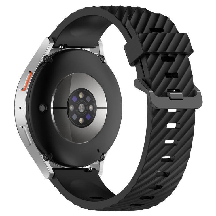 22mm Kalebol Steel Buckle Spruce Silicone Watch Band(Black) - free shipping - PMc TechLife - Order now!