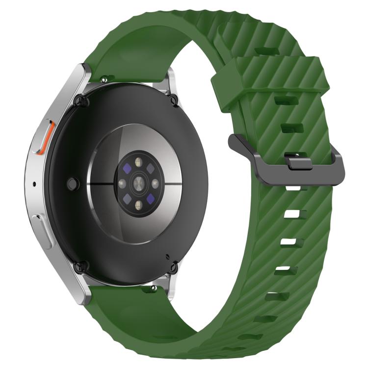 22mm Kalebol Steel Buckle Spruce Silicone Watch Band(Army Green) - free shipping - PMc TechLife - Order now!