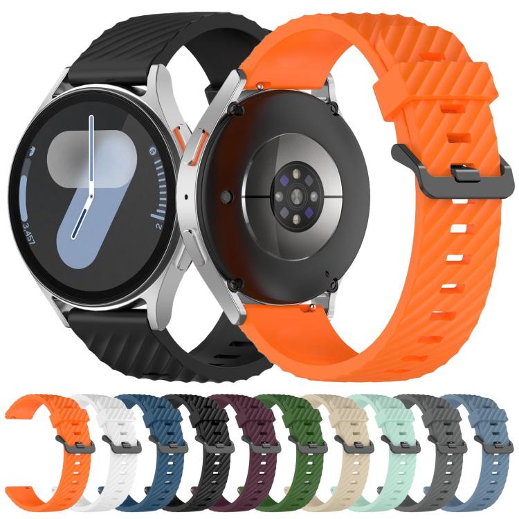 20mm Kalebol Steel Buckle Spruce Silicone Watch Band(Dark Blue) - free shipping - PMc TechLife - Order now!