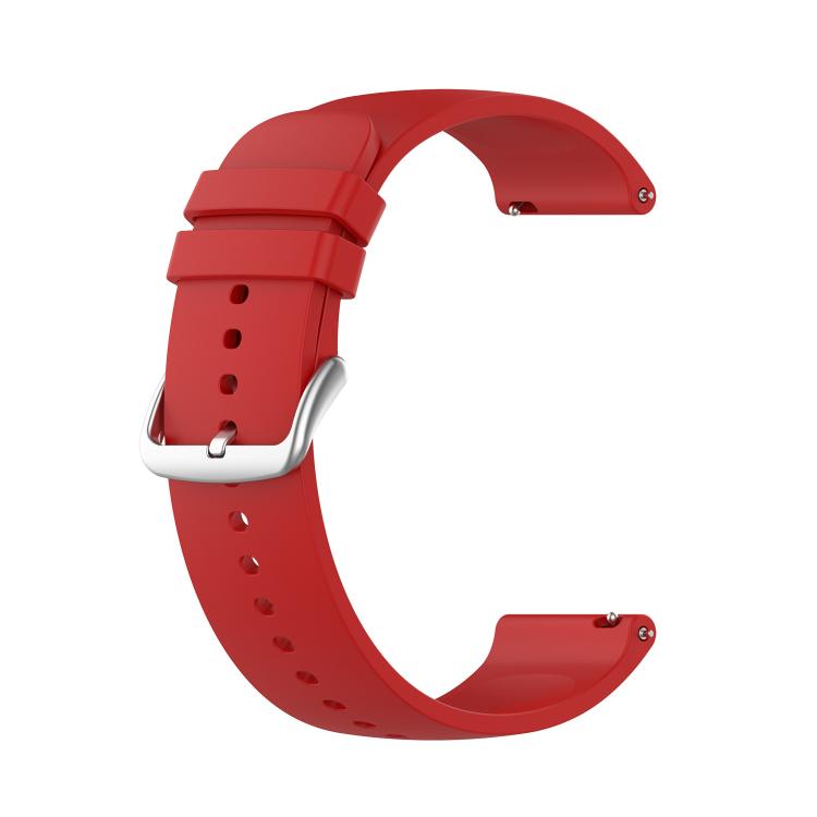 22mm Kalebol Round Tail Silicone Watch Band(Red) - free shipping - PMc TechLife - Order now!