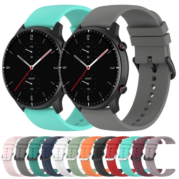 22mm Kalebol Round Tail Silicone Watch Band(Orange) - 22mm Bands by Kalebol | Online Shopping South Africa | PMc TechLife | Buy Now Pay Later Mobicred