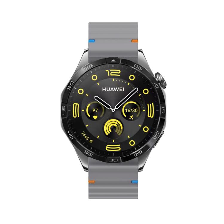 20mm Kalebol Wave Stitch Silicone Watch Band(Dark Grey) - free shipping - PMc TechLife - Order now!