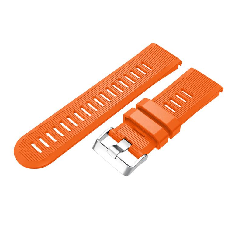 For Garmin QuickFit Kalebol 26mm Rhombus Texture Silicone Watch Band(Orange) - free shipping - PMc TechLife - Order now!