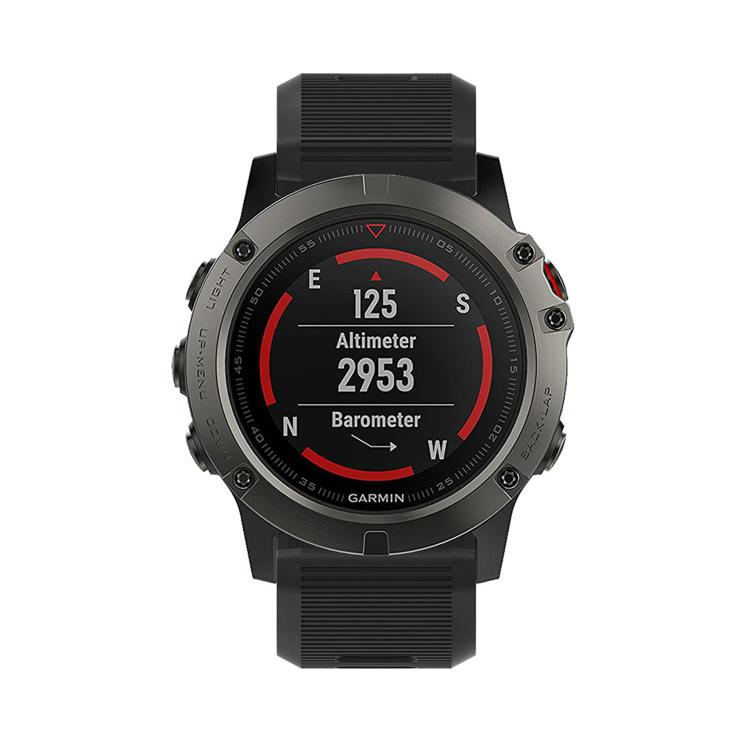 For Garmin QuickFit Kalebol 26mm Rhombus Texture Silicone Watch Band(Black) - free shipping - PMc TechLife - Order now!