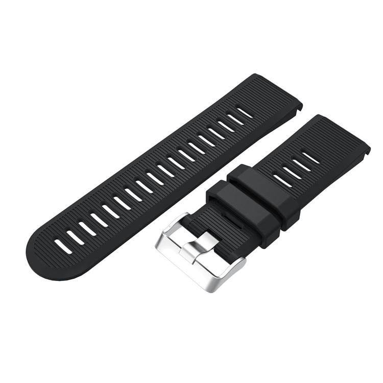 For Garmin QuickFit Kalebol 26mm Rhombus Texture Silicone Watch Band(Black) - free shipping - PMc TechLife - Order now!