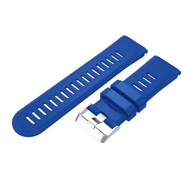 For Garmin QuickFit Kalebol 26mm Rhombus Texture Silicone Watch Band(Royal Blue) - free shipping - PMc TechLife - Order now!