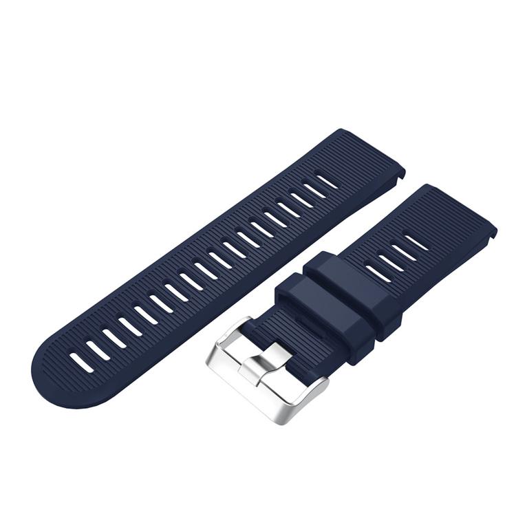 For Garmin QuickFit Kalebol 26mm Rhombus Texture Silicone Watch Band(Midnight Blue) - free shipping - PMc TechLife - Order now!