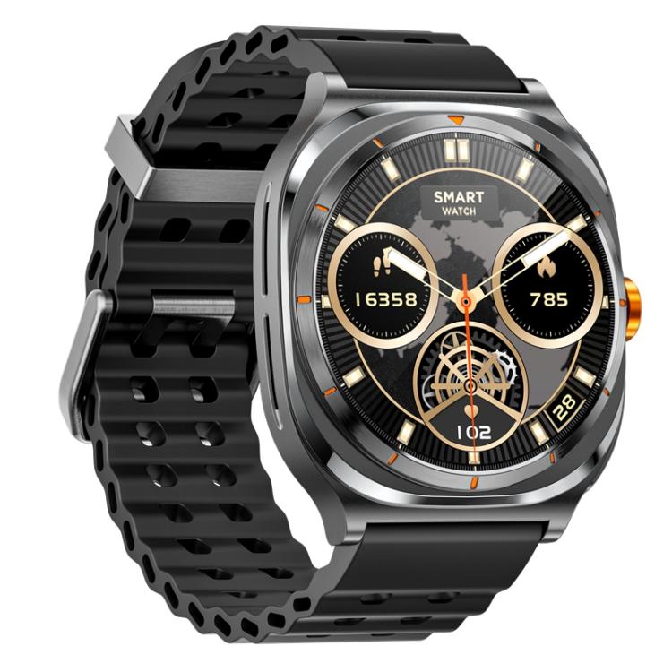 HAMTOD GT98 Headphones Smart Watch,1.53 inch, Support Bluetooth Call / NFC / Heart Rate(Black) - free shipping - PMC TechLife - Order now!