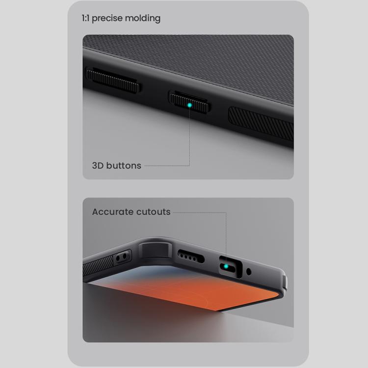 For Nothing Phone 3a Pro NILLKIN Frosted Shield Pro PC + TPU Phone Case(Black) - free shipping - PMc TechLife - Order now!