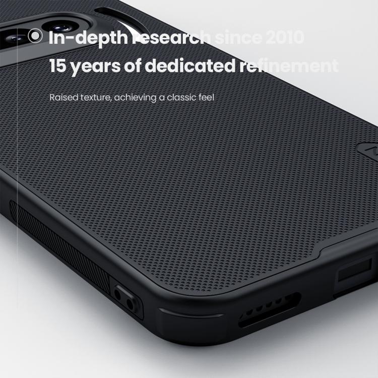 For Nothing Phone 3a NILLKIN Frosted Shield Pro PC + TPU Phone Case(Black) - free shipping - PMc TechLife - Order now!