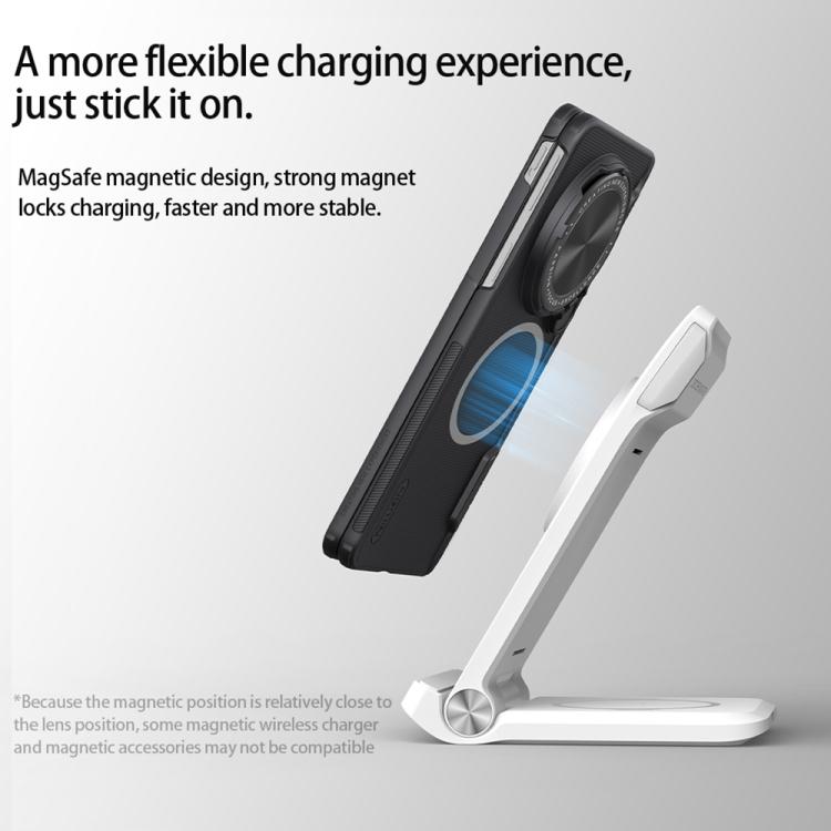 For OPPO Find N5 NILLKIN Frosted Prop PC + TPU MagSafe Magnetic Phone Case(Black) - free shipping - PMc TechLife - Order now!