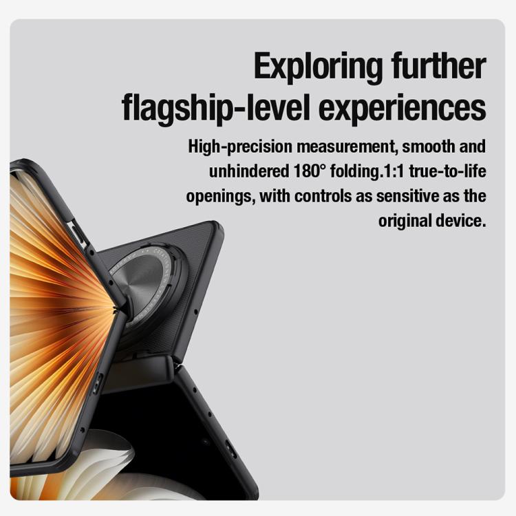 For OPPO Find N5 NILLKIN Frosted Prop PC + TPU MagSafe Magnetic Phone Case(Black) - free shipping - PMc TechLife - Order now!