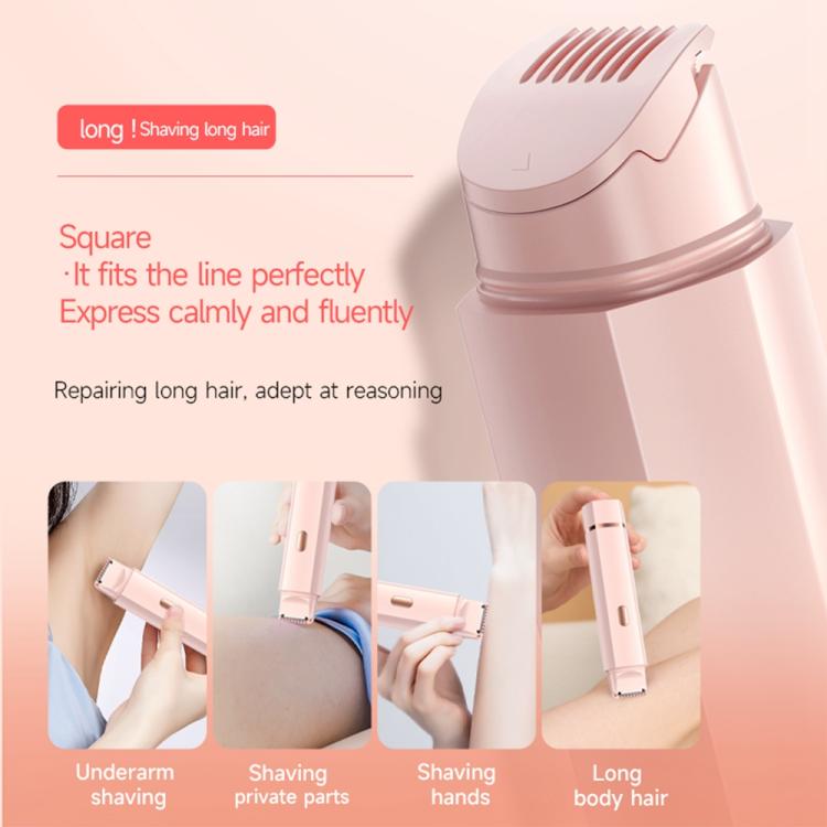 Type-C Double Head Female Private Parts Electric Shaver(Pink) - free shipping - PMC TechLife - Order now!