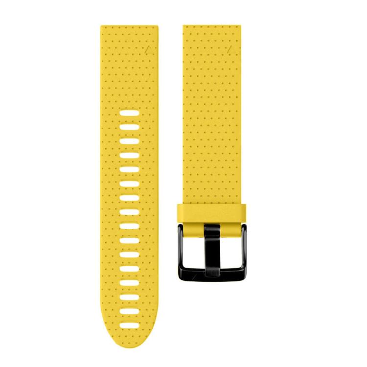 For Garmin QuickFit 20mm Kalebol Dot Texture Silicone Watch Band(Yellow) - free shipping - PMc TechLife - Order now!