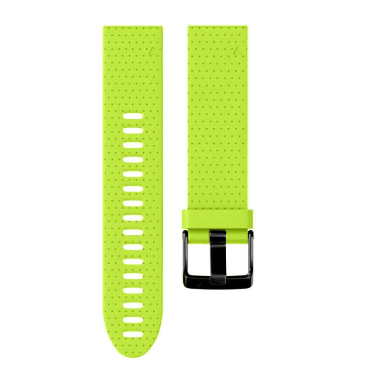 For Garmin QuickFit 20mm Kalebol Dot Texture Silicone Watch Band(Lemon Green) - free shipping - PMc TechLife - Order now!
