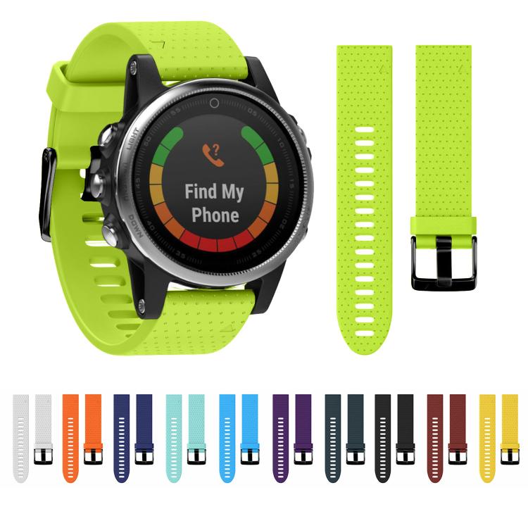 For Garmin QuickFit 20mm Kalebol Dot Texture Silicone Watch Band(Red) - free shipping - PMc TechLife - Order now!