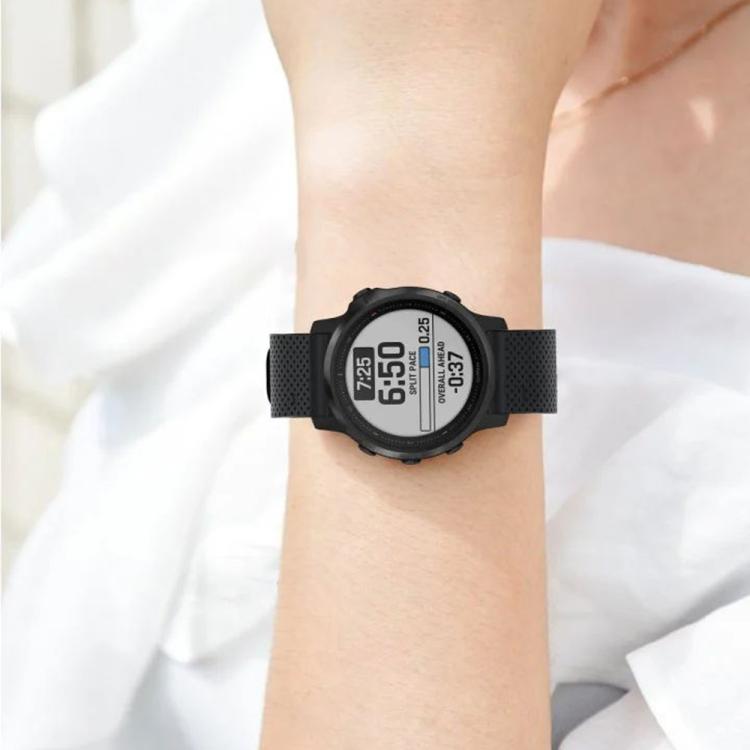 For Garmin QuickFit 20mm Kalebol Dot Texture Silicone Watch Band(Navy Blue) - free shipping - PMc TechLife - Order now!