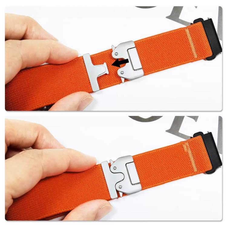 20mm Parachute Buckle Elastic Nylon Watch Band(Wine Red) - free shipping - PMc TechLife - Order now!