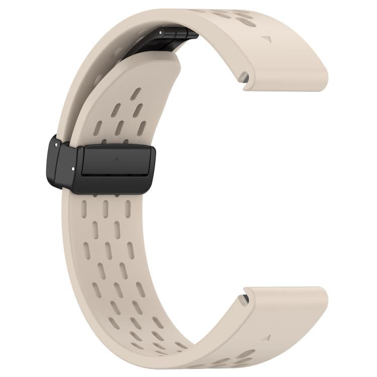 For Garmin QuickFit 20mm Kalebol Magnetic Buckle Silicone Watch Band(Starlight) - free shipping - PMc TechLife - Order now!