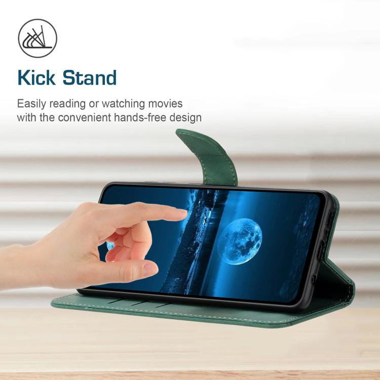 For Tecno Pova 7 5G Stitching Embossed Leather Phone Case(Green) - free shipping - PMC TechLife - Order now!