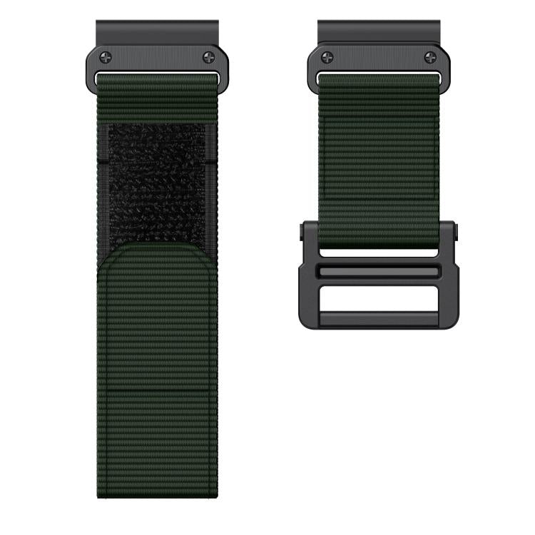 For Garmin QuickFit 26mm Kalebol Loop Nylon Buckle Watch Band(Army Green) - free shipping - PMc TechLife - Order now!