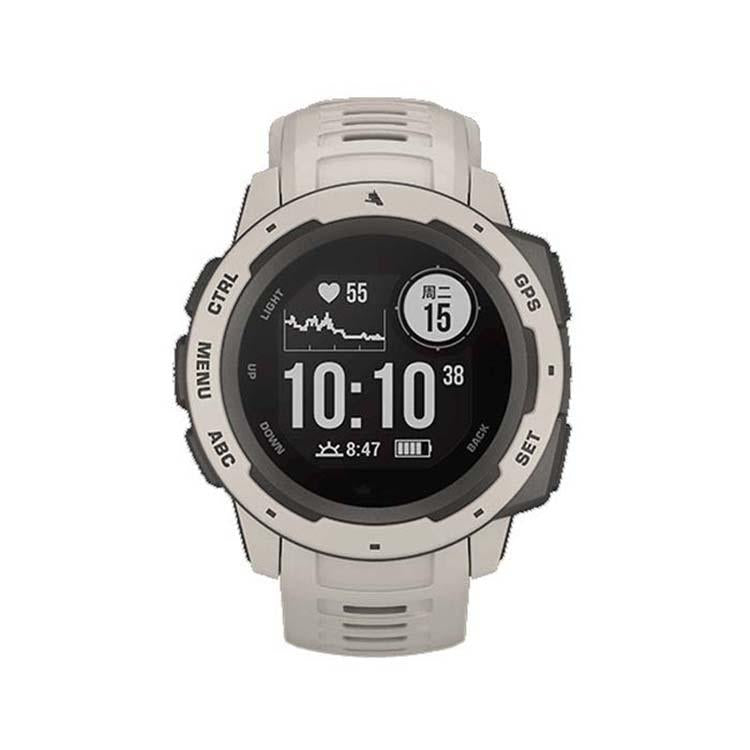 For Garmin Instinct 22mm Kalebol Steel Buckle Silicone Watch Band(Tundra White) - free shipping - PMc TechLife - Order now!