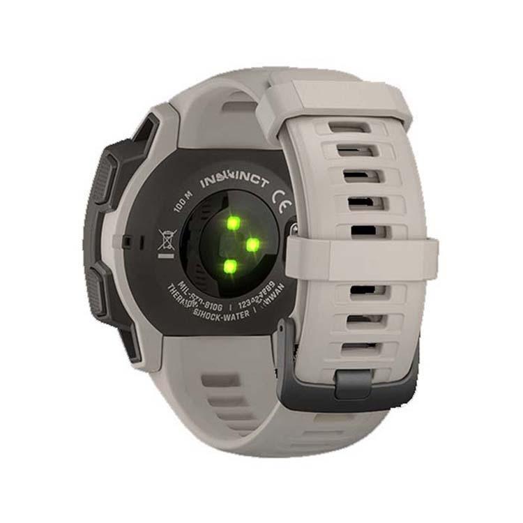 For Garmin Instinct 22mm Kalebol Steel Buckle Silicone Watch Band(Tundra White) - free shipping - PMc TechLife - Order now!