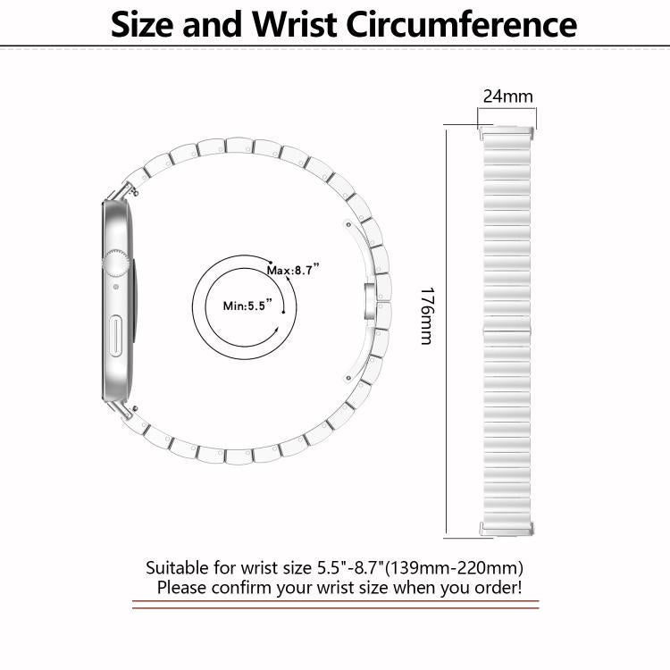 For Huawei Watch Fit3 Kalebol Solid Stainless Steel Strap(Gold) - free shipping - PMC TechLife - Order now!