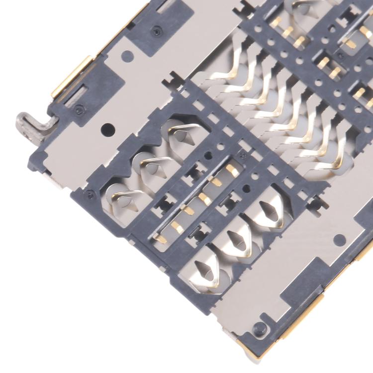 For Huawei P10 Plus 10pcs Original SIM + Micro SD Card Reader - Card Socket by PMc TechLife | Online Shopping South Africa | PMc TechLife | Buy Now Pay Later Mobicred