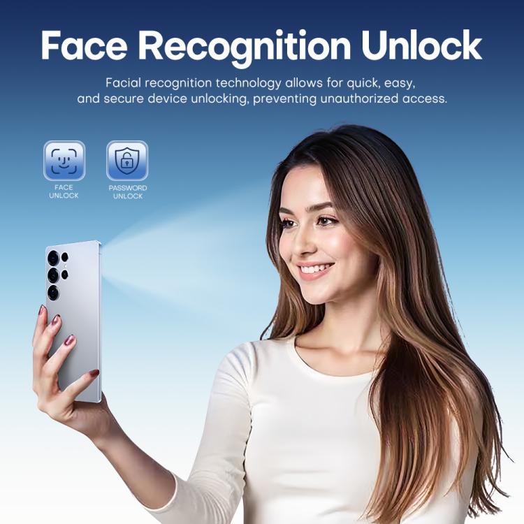 F102 / S25 Ultra, 4GB+64GB, 6.75 inch Android 11 MTK6762 Octa Core, Network: 4G, Dual SIM, Support Wireless Charging, Plug:EU Plug(Titanium Sliver) - free shipping - PMc TechLife - Order now!
