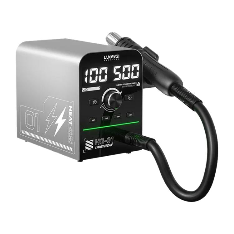Luowei HG-01 800W Intelligent Digital Hot Air Gun BGA Desoldering Rework Station, Plug:US Plug - free shipping - PMc TechLife - Order now!