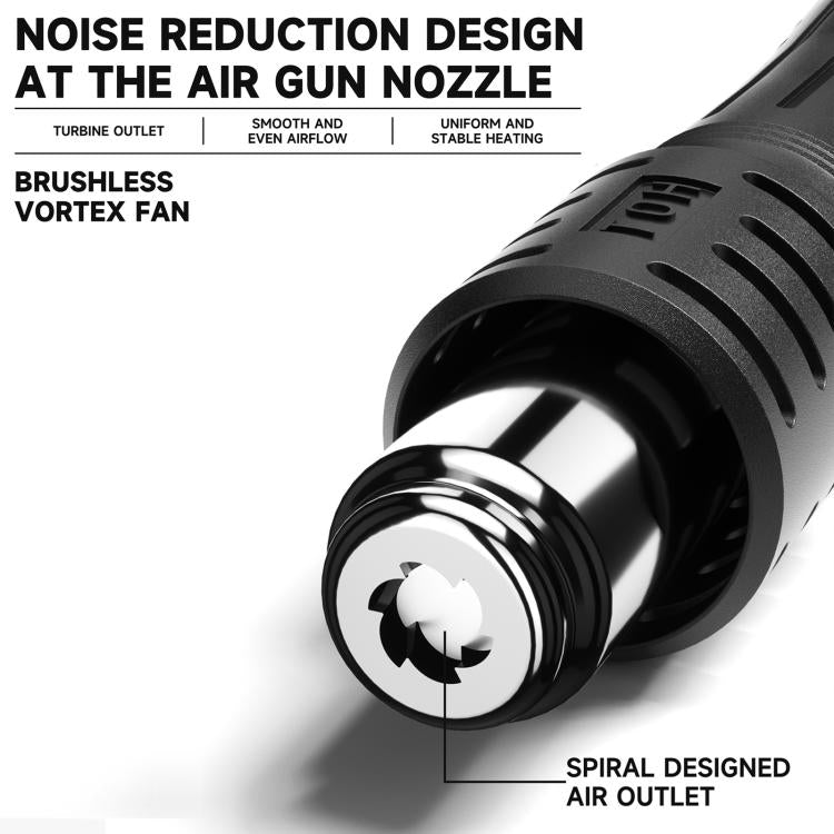 Luowei HG-01 800W Intelligent Digital Hot Air Gun BGA Desoldering Rework Station, Plug:US Plug - free shipping - PMc TechLife - Order now!