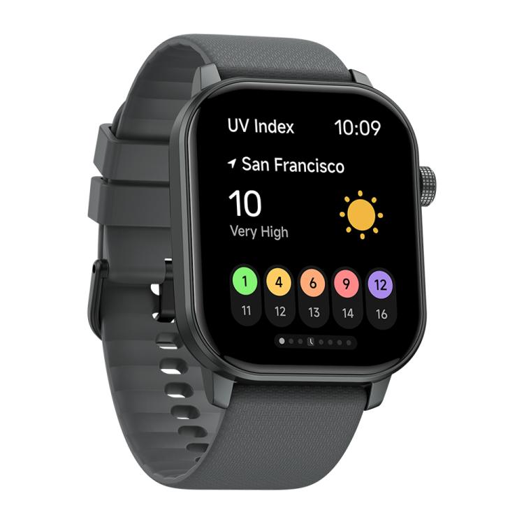 Zeblaze GTS 3 GPS 2.01 inch Screen Health & Fitness Smart Watch 3 ATM Waterproof(Space Gray) - free shipping - PMc TechLife - Order now!